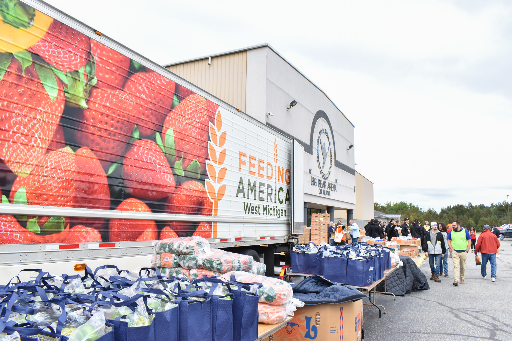 Person checking food assistance eligibility online